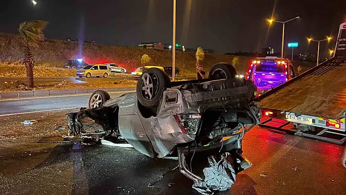 Trafik kazasında 1 kişi ağır yaralandı