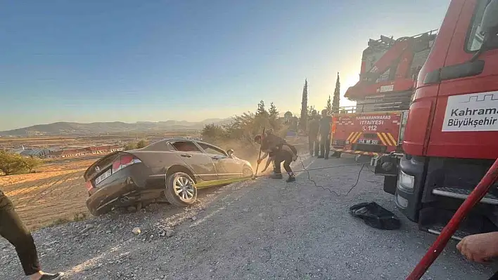 Kahramanmaraş'ta trafik kazası: 1 yaralı