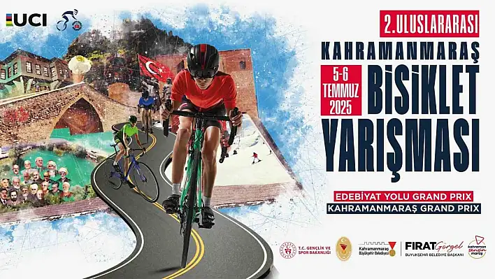 Kahramanmaraş'ta bisiklet turnuvası heyecanı!