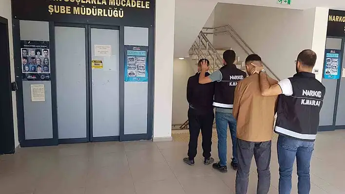 Kahramanmaraş'ta zehir tacirlerine operasyon: 3 tutuklama