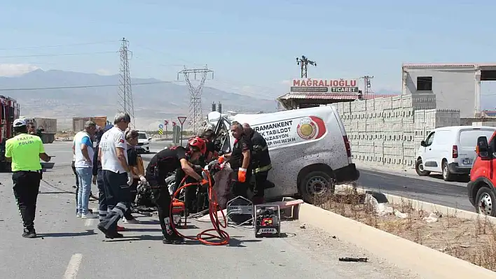 Kahramanmaraş'ta Kaza Görüntüleri Şoke Etti!