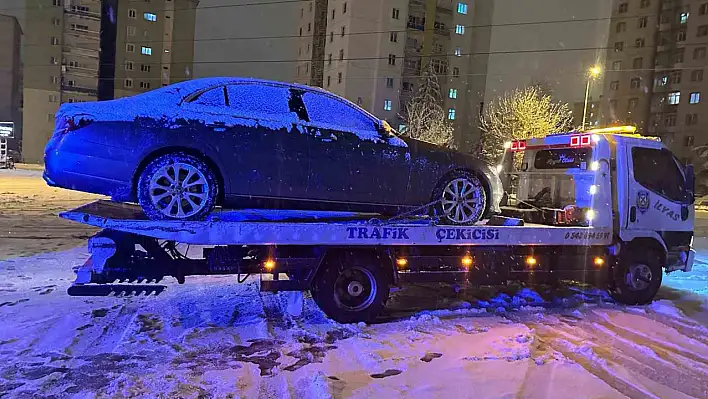 Kayseri'de drift atan sürücüye ağır ceza