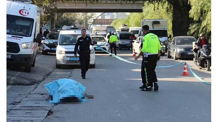 Karşıdan karşıya geçmek istedi canından oldu