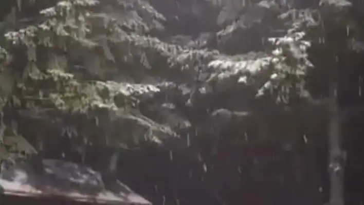 Kartepe'de kar heyecanı!