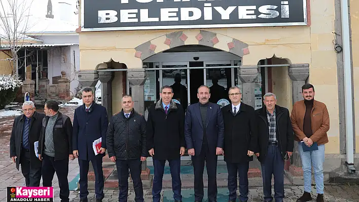 KASKİ'den Tomarza ve Yeşilhisar'da yatırım toplantısı