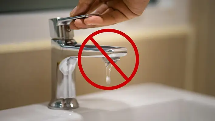 KASKİ duyurdu: Sular 9 saat kesilecek!