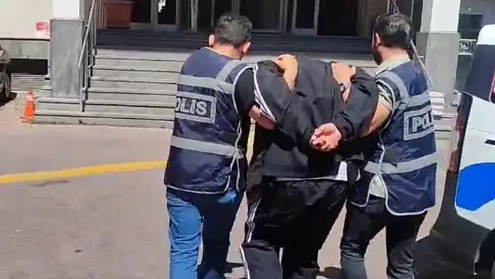 18 Yıl 6 ay hapis cezası bulunan zanlı Kayseri'de yakalandı