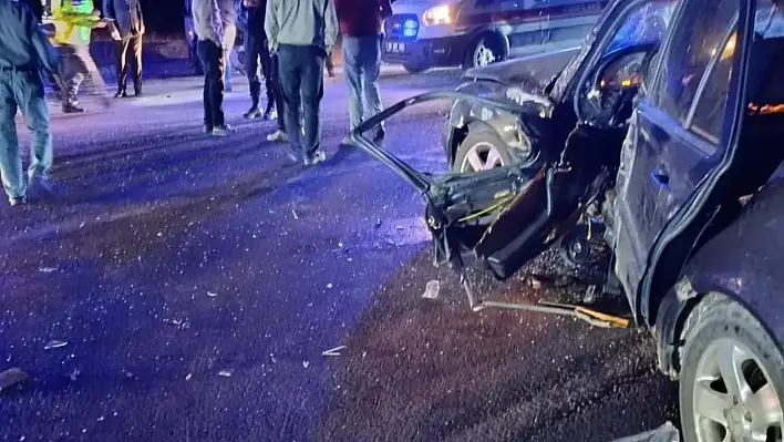 Yozgat Sorgun'da trafik kazası!