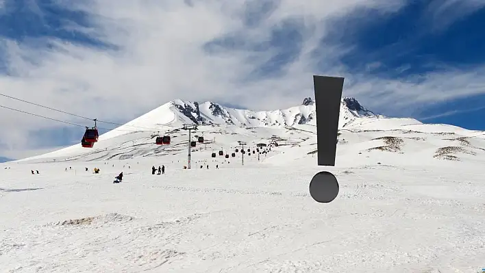 Kayserililer dikkat: Erciyes Kayak Merkezi'nde yeni uygulama başladı!