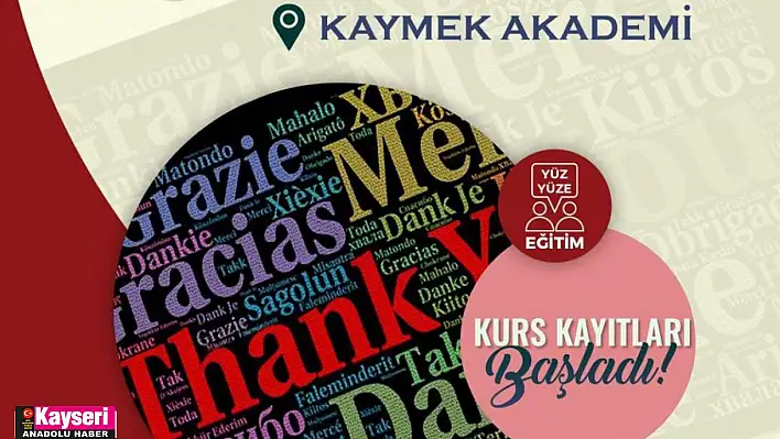 KAYMEK'te İspanyolca ve Fransızca dil kurs kayıtları başladı