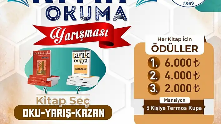 KAYMEK kitap okuma yarışmasının 3'üncüsünü düzenliyor