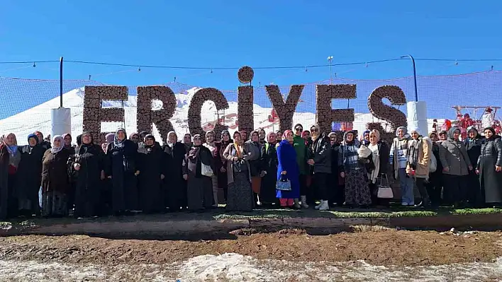 Erciyes Dağı'nı hiç görmemişlerdi!