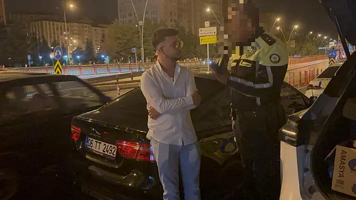 Kayseri'de ilginç olay - Polise başkasının ehliyetini verdi, gazeteciye çıkıştı!