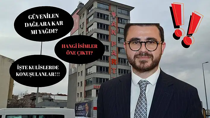 Kayseri AK Parti'de kazan kaynıyor: İlçe başkanlığı için 7 aday sahnede!