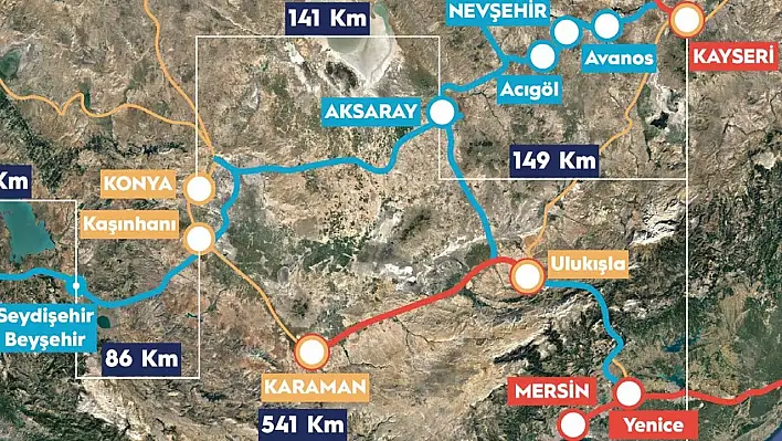 Kayseri-Antalya Hızlı Tren Projesi Ne Zaman Bitecek? Tarih Verildi!