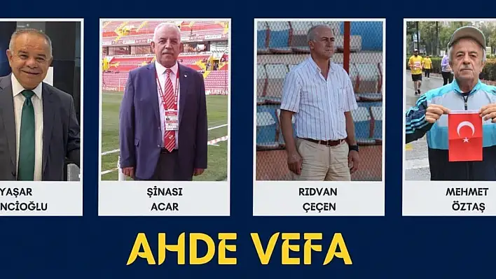 Kayseri ASKF'den ahde vefa: İsimleri verildi..