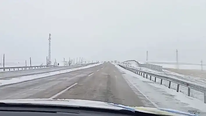 Kayseri bir kez daha beyaza büründü: Sürücüler dikkat! İşte yollardaki son durum (14 Nisan)