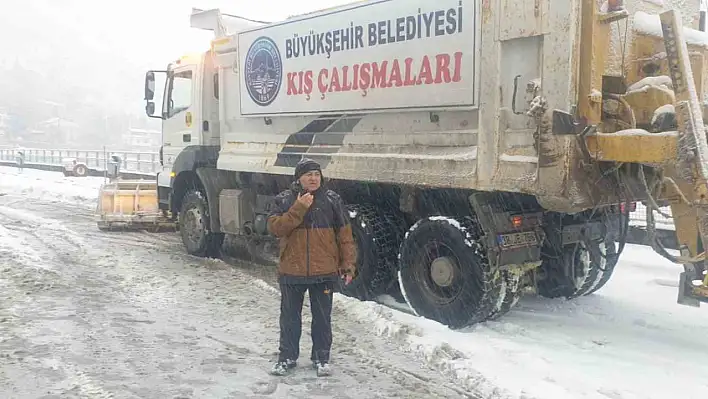 Kayseri Büyükşehir,kışa hazır...