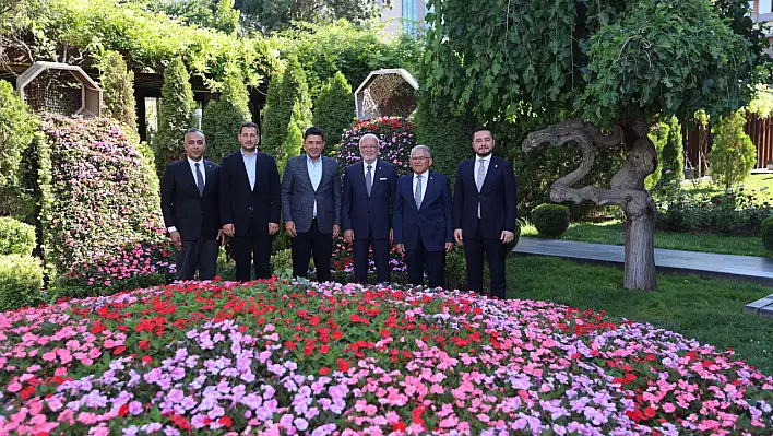 Kayseri Büyükşehir Belediyesi'ne üst düzey ziyaret