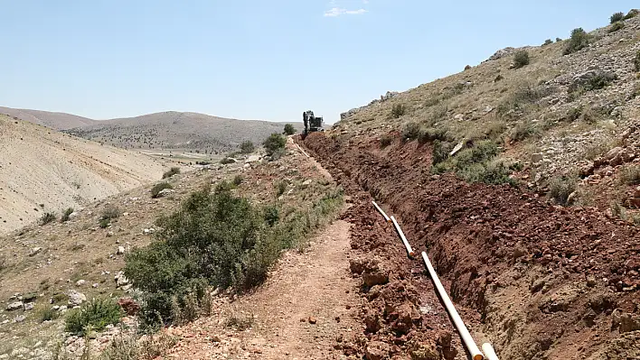Kayseri Büyükşehir'den Sarız'a temiz su hamlesi!