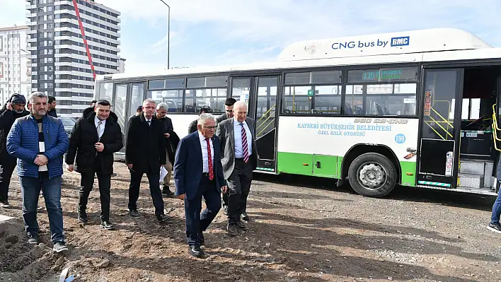 Kayseri Büyükşehir'den toplu taşıma için 5.4 Milyon TL'lik yatırım!