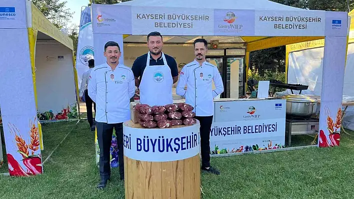 Büyükşehir Belediyesi standı, Gastroantep Festivali'nde büyük ilgi gördü