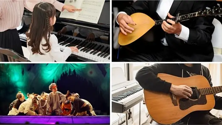 Kayseri Büyükşehir Konservatuvarı kış kursu kayıtları başlıyor!