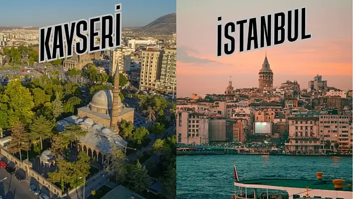 Kayseri Cumhuriyet Meydanı'nda İstanbul detayı: İlk kez öğreneceksiniz!