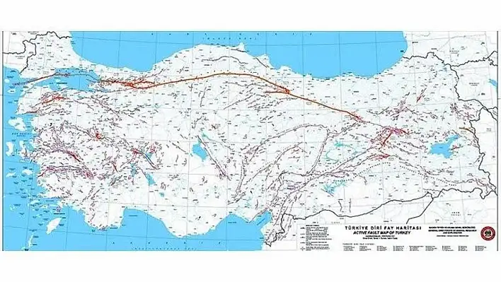 Kayseri dahil 24 il deprem tehlikesi altında: 500 diri fay ve kırılma zamanı gelen 20 fay!