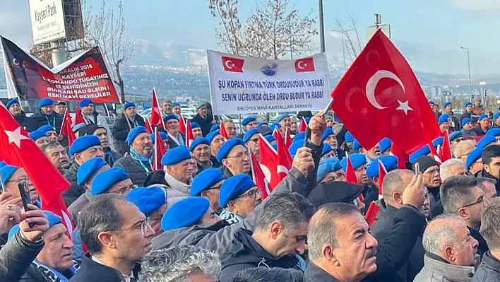 Kayseri'de 17 Aralık şehitleri anıldı...