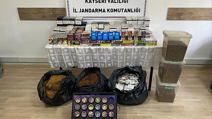 Kayseri'de binlerce makaron ele geçirildi!