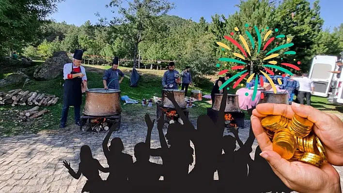 Kayseri'de 3 bin kişilik pilav şenliği: Altın ve sürpriz hediyeler dağıtılacak!