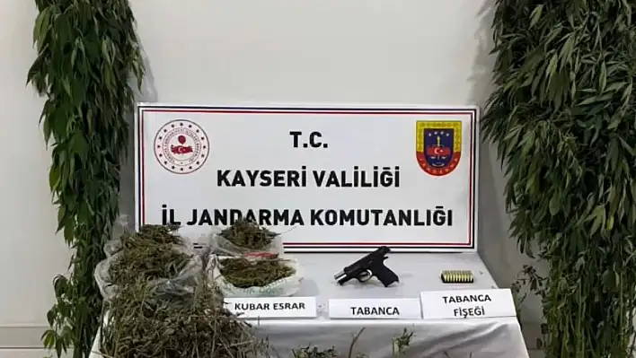 Develi'de eve baskın yapıldı!