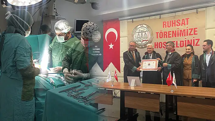 Kayseri'de 34 yıllık genel cerrah mesleği bıraktı: Avukat oldu - İşte hikayesi!