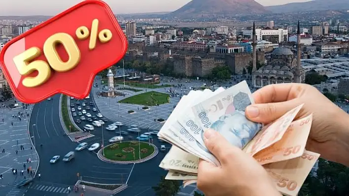 Kayseri'de yüzde 50 zam!