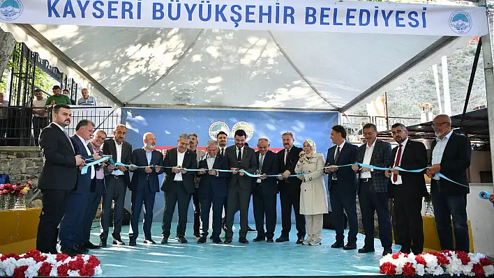 Kayseri'de 72 milyon TL'lik yatırım resmen hizmete girdi!