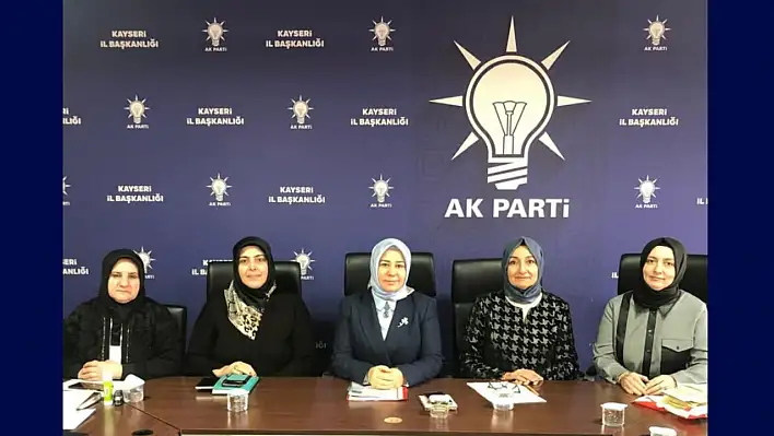 Kayseri'de AK Parti Kadın Kolları kongresi düzenleniyor!