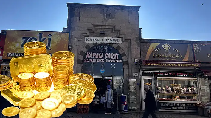 Kayseri'de altın piyasası nasıl? - Gram, çeyrek, tam güncel fiyatları!