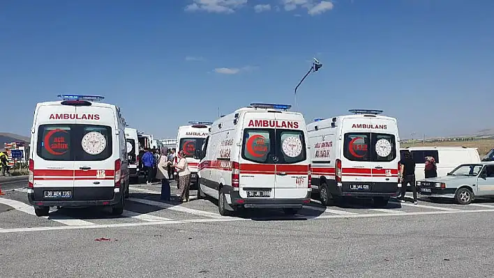Kayseri'de ambulanslar 7 dakikada hayat kurtarıyor!