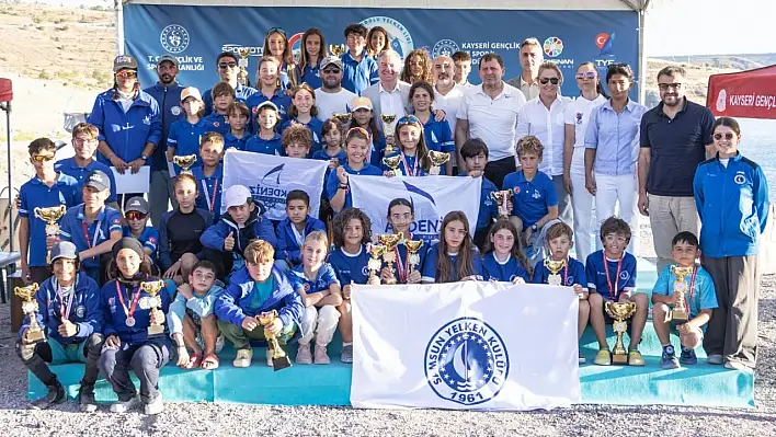 Kayseri'de Anadolu Yelken Ligi ödül töreni yapıldı!
