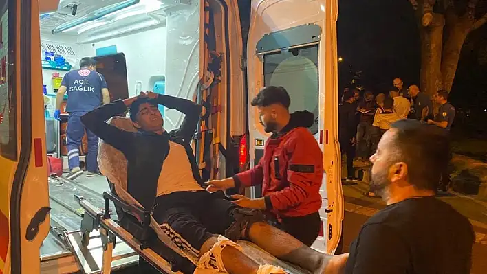 Tüfekle parka ateş açtılar: 3 kişi yaralandı