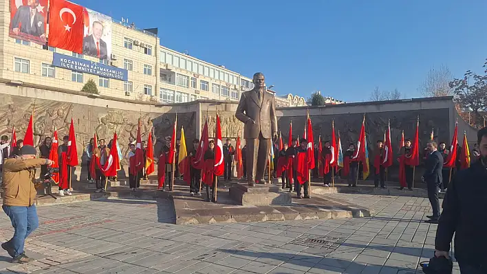 Kayseri'de Atatürk'ün şehre gelişi kutlandı