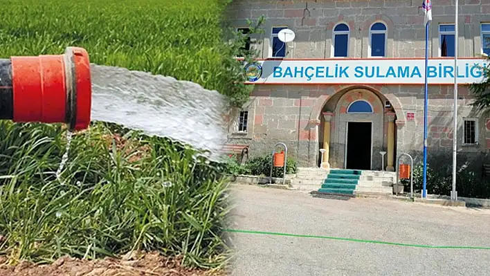 Kayseri'de Bahçelik Sulama Birliği'nden uyarı geldi – Aman dikkat!