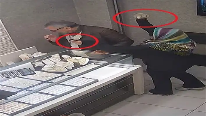Kayseri'de, banka çalışanından kuyumcuya soygun girişimi!