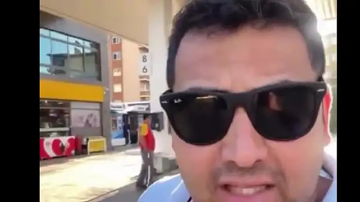 Kayseri'de benzin almak isteyen gurbetçinin parası yetmedi o anları kaydetti…