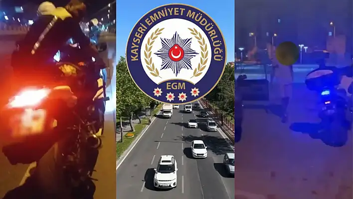 Kayseri'de binlerce sürücüye ceza: Vatandaşı rahatsız edene tehlikeye atana geçit verilmedi!