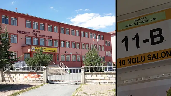 Kayseri'de bir lisede anlamlı proje - Vali de projeye destek verdi!