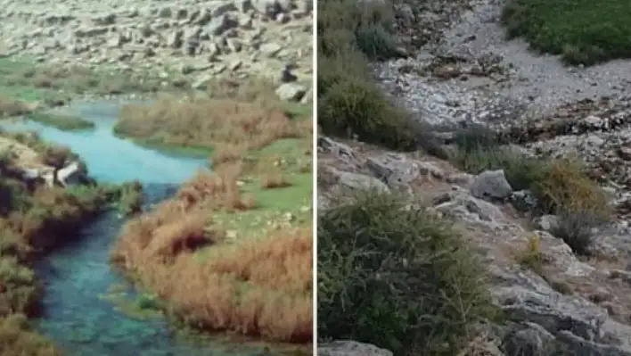 Kayseri'de bölge halkı endişeli: Zamantı Irmağı kurudu – Dernekten açıklama geldi!