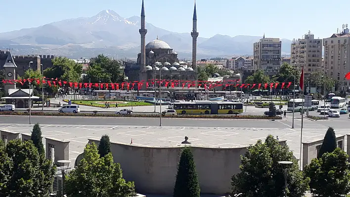 Kayseri'de bugün hava nasıl olacak? (25 Temmuz)