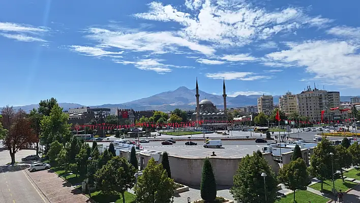 Kayseri'de bugün hava nasıl olacak? (10 Eylül)